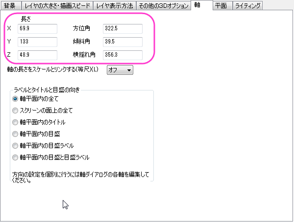 2つ目の行列からのカラーマップ