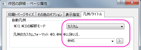 分布曲線投影