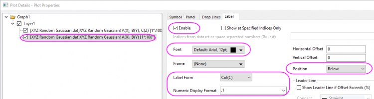 Contour Graph with XY Data Points and Z Labels 06.png