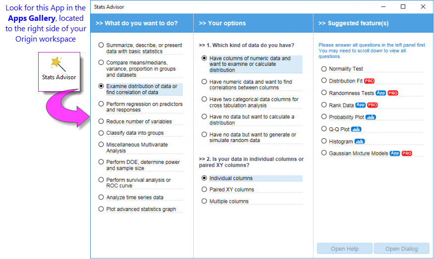 Statistics stats advisor app.png