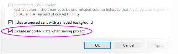Exclude imported when saving Properties dialog.png