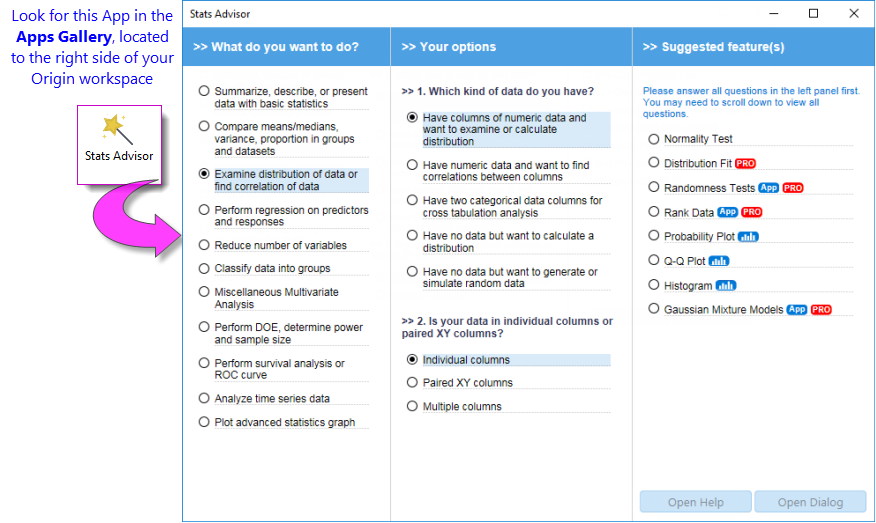 Statistics stats advisor app.png