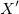 X'
