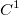 C^1